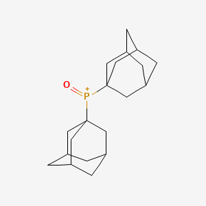 molecular formula C20H30OP+ B1600456 Di-1-adamantylphosphine oxide CAS No. 131266-79-0