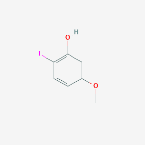 molecular formula C7H7IO2 B1600464 2-Iodo-5-methoxyphenol CAS No. 41046-70-2