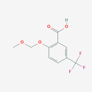 2-(methoxymethoxy)-5-(trifluoromethyl)benzoic Acid