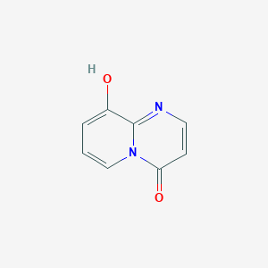 molecular formula C8H6N2O2 B1600498 9-hydroxy-4H-pyrido[1,2-a]pyrimidin-4-one CAS No. 123458-49-1
