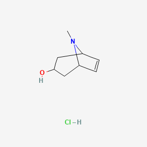 8-methyl-8-azabicyclo[3.2.1]oct-6-en-3-ol Hydrochloride