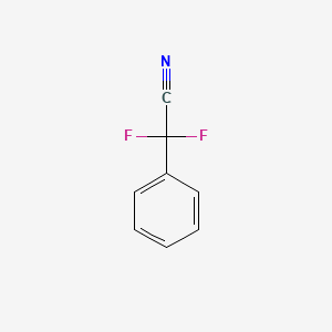 molecular formula C8H5F2N B1600532 2,2-Difluoro-2-phenylacetonitrile CAS No. 2002-72-4