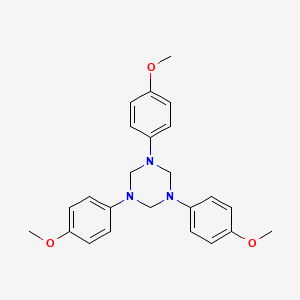 1,3,5-Tris(4-methoxyphenyl)-1,3,5-triazinane