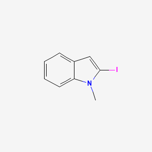 molecular formula C9H8IN B1600548 2-Iodo-1-methyl-1H-indole CAS No. 75833-63-5