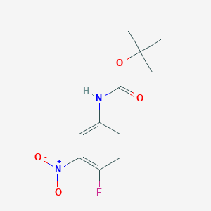 Tert-butyl 4-fluoro-3-nitrophenylcarbamate