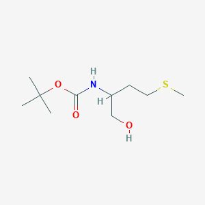 molecular formula C10H21NO3S B1600576 N-BOC-D/L-METHIONINOL CAS No. 92148-47-5