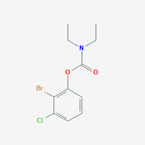 2-Bromo-3-chlorophenyl N,N-diethylcarbamate