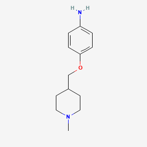 4-((1-Methylpiperidin-4-yl)methoxy)aniline