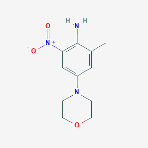 2-Methyl-4-morpholino-6-nitroaniline