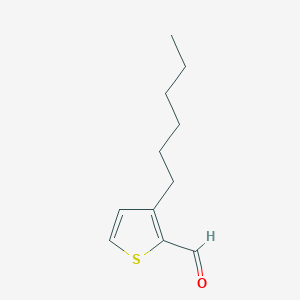 3-Hexylthiophene-2-carbaldehyde