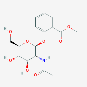 2-Methoxycarbonylphenyl 2-acetamido-2-deoxy-b-D-glucopyranoside