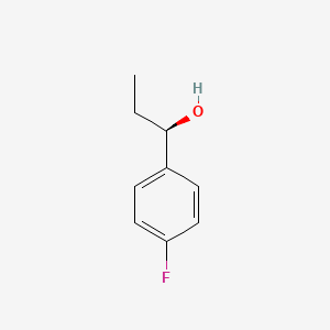molecular formula C9H11FO B1600613 (1R)-1-(4-fluorophenyl)propan-1-ol CAS No. 166371-89-7