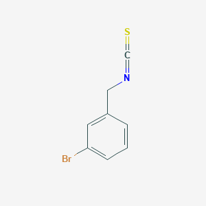 molecular formula C8H6BrNS B1600628 1-Bromo-3-(isothiocyanatomethyl)benzene CAS No. 3845-33-8