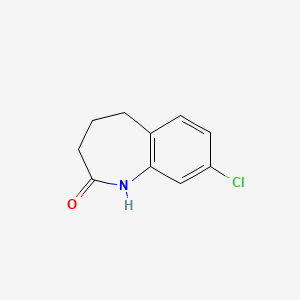 8-chloro-1,3,4,5-tetrahydro-2H-1-benzazepin-2-one