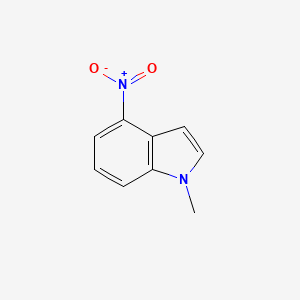 molecular formula C9H8N2O2 B1600641 1-methyl-4-nitro-1H-indole CAS No. 91482-63-2