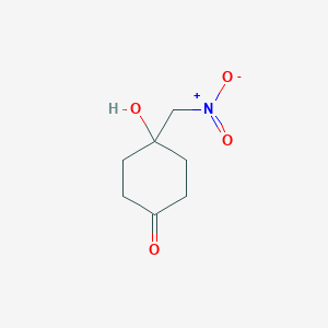 4-Hydroxy-4-(nitromethyl)cyclohexanone