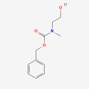 molecular formula C11H15NO3 B1600645 N-Cbz-N-methyl-2-aminoethanol CAS No. 67580-96-5