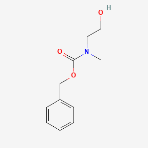 molecular formula C11H15NO3 B1600645 (2-Hydroxy-ethyl)-methyl-carbamic acid benzyl ester CAS No. 67580-96-5