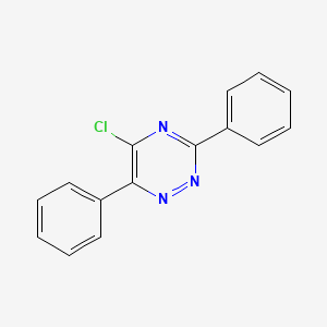 5-Chloro-3,6-diphenyl-1,2,4-triazine