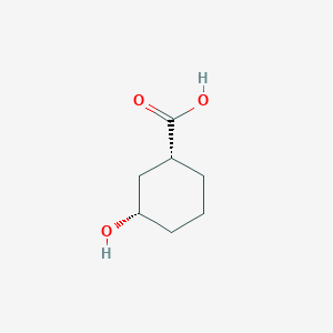 B1600654 (1r,3s)-3-Hydroxycyclohexane-1-carboxylic acid CAS No. 21531-44-2