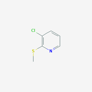 molecular formula C6H6ClNS B1600655 2-Methylthio-3-chloropyridine CAS No. 98626-97-2