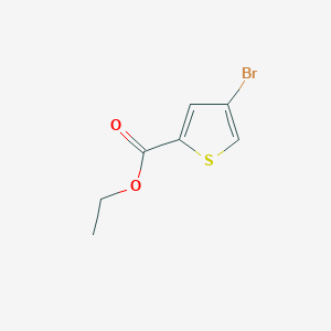 molecular formula C7H7BrO2S B1600663 Ethyl 4-bromothiophene-2-carboxylate CAS No. 62224-17-3