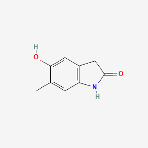 5-Hydroxy-6-methylindolin-2-one