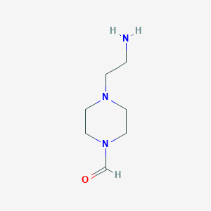 4-(2-Aminoethyl)piperazine-1-carbaldehyde
