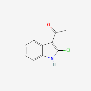 1-(2-chloro-1H-indol-3-yl)ethanone