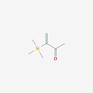 molecular formula C7H14OSi B1600674 3-(Trimethylsilyl)-3-buten-2-one CAS No. 43209-86-5