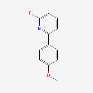 2-Fluoro-6-(4-methoxyphenyl)pyridine