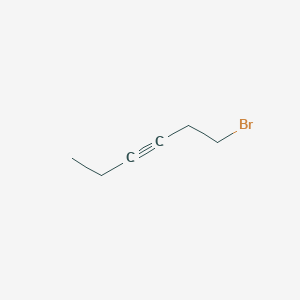 molecular formula C6H9B B1600705 1-Bromo-3-hexyne CAS No. 35545-23-4