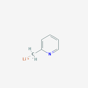 molecular formula C6H6LiN B160071 (2-Pyridylmethyl)lithium CAS No. 1749-29-7