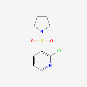 2-Chloro-3-(pyrrolidin-1-ylsulfonyl)pyridine