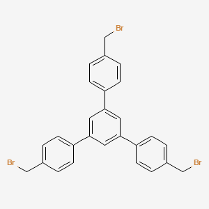 molecular formula C27H21Br3 B1600719 1,3,5-Tris[4-(bromomethyl)phenyl]benzene CAS No. 42837-44-5