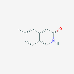 molecular formula C10H9NO B1600726 6-Methylisoquinolin-3-ol CAS No. 51463-11-7