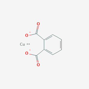 molecular formula C8H4CuO4 B160075 Copper phthalate CAS No. 10027-30-2