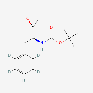 (2S,3S)-3-Boc-amino-1,2-epoxy-4-phenyl-d5-butane