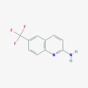 molecular formula C10H7F3N2 B1600761 6-(Trifluoromethyl)quinolin-2-amine CAS No. 791595-93-2