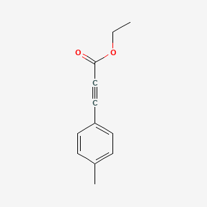 molecular formula C12H12O2 B1600764 Ethyl 3-(4-methylphenyl)prop-2-ynoate CAS No. 52188-06-4