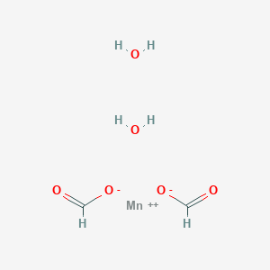 molecular formula C2H6MnO6 B1600771 Manganese(2+);diformate;dihydrate CAS No. 4247-36-3