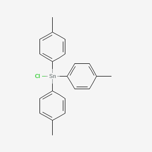 molecular formula C21H21ClSn B1600775 Tri-p-tolylchlorotin CAS No. 32538-28-6