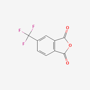 molecular formula C9H3F3O3 B1600779 5-(Trifluoromethyl)isobenzofuran-1,3-dione CAS No. 26238-14-2