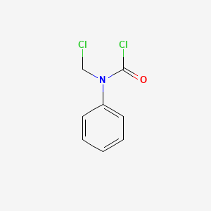 N-Chloromethyl-N-phenylcarbamoyl chloride