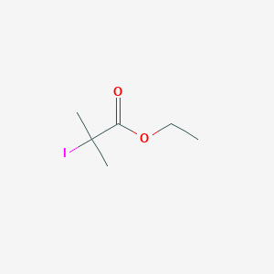 molecular formula C6H11IO2 B1600798 Ethyl 2-iodo-2-methylpropionate CAS No. 7425-55-0