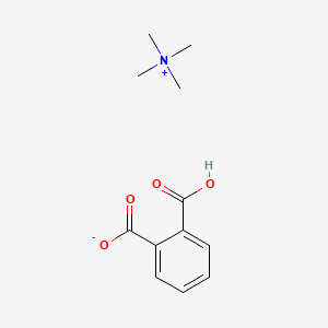 molecular formula C12H17NO4 B1600818 Tetramethylammonium hydrogen phthalate CAS No. 79723-02-7
