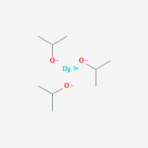 molecular formula C9H21DyO3 B1600819 dysprosium (III) isopropoxide CAS No. 6742-68-3