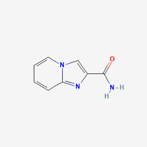 molecular formula C8H7N3O B1600823 Imidazo[1,2-A]pyridine-2-carboxamide CAS No. 39031-44-2