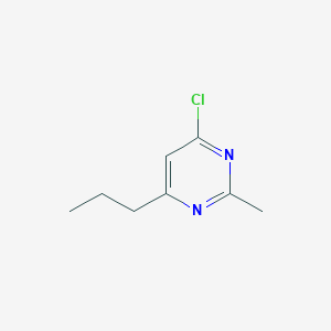 molecular formula C8H11ClN2 B1600825 4-Chloro-2-methyl-6-propylpyrimidine CAS No. 89967-20-4