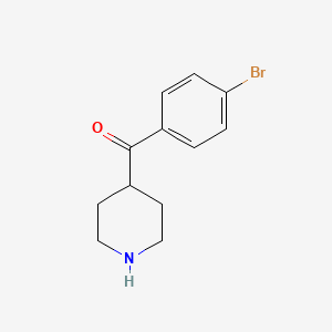 (4-Bromophenyl)(piperidin-4-yl)methanone
